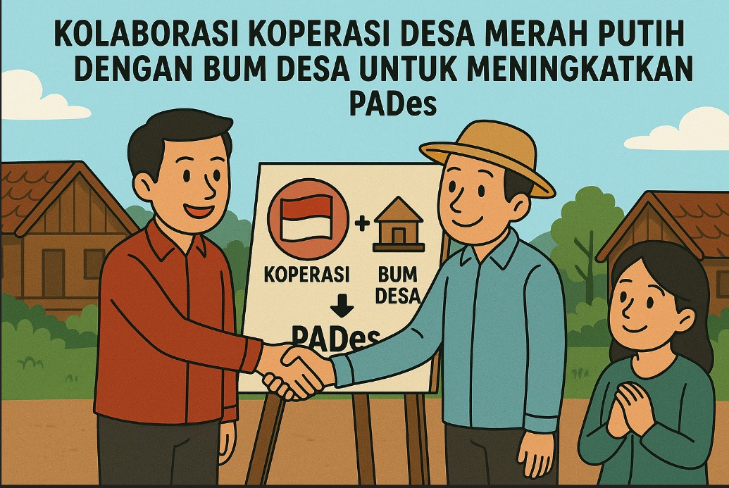 Contoh Kolaborasi Koperasi Desa Merah Putih dengan BUM Desa untuk Meningkatkan PADes